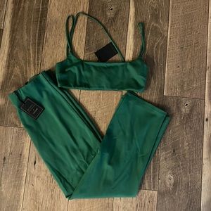 Michael Costello x revolve 2 piece midi skirt set